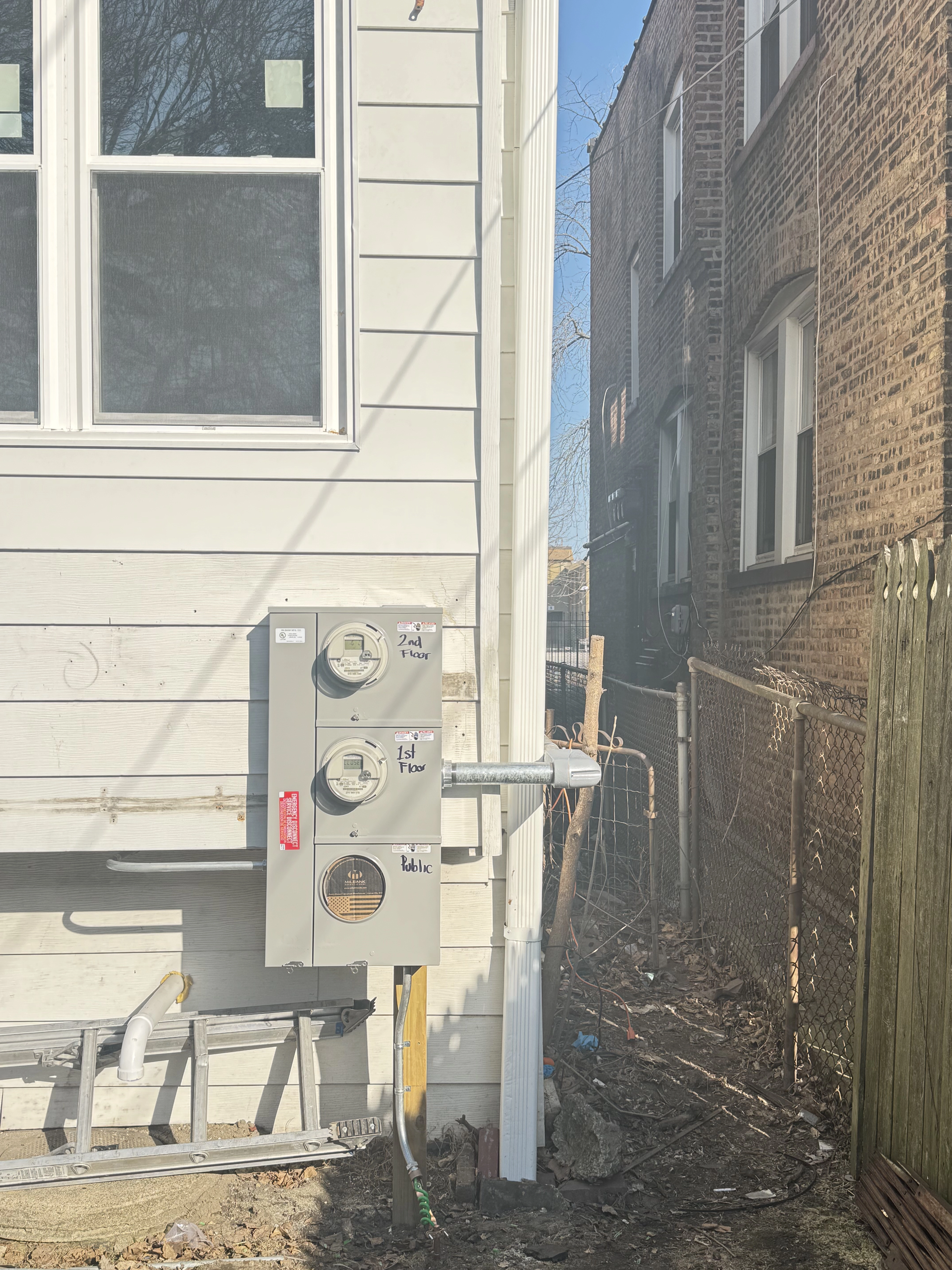 Zoomed out image of previous meters